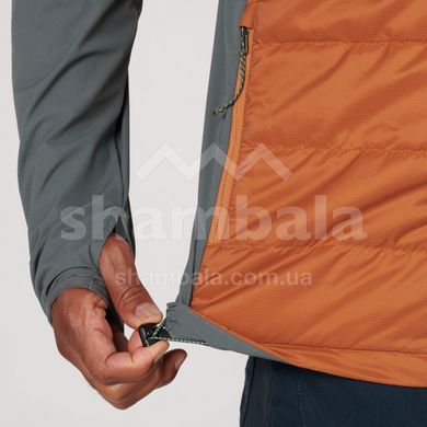 Мужская куртка Soft Shell Sierra Designs Borrego Hybrid, S - Bering Blue/Brick (SD 22595520BER-S)
