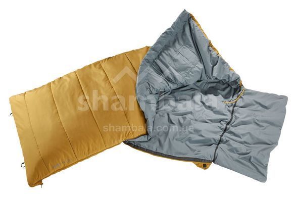 Спальний мішок Deuter Orbit SQ +6&deg;, Caramel Teal, Left Zip (DTR 3702022.6321-1)