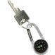 Брелок-компас Munkees 3135 Thermometer Silver (MNKS 3135-SV)