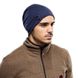 Шапка Buff Heavyweight Merino Wool Beanie, Solid Denim (BU 111170.788.10.00)