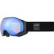Маска гірськолижна Cairn Air Vision Evolight NXT, Mat Black/Blue (3267654929546)