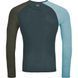 Термофутболка мужская Ortovox 120 COMP LIGHT LONG SLEEVE M, dark arctic grey, S (8554100031)