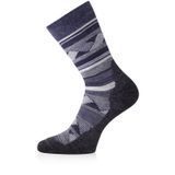 Термоноски трекинговые Lasting WLI, Grey, S (WLI-588S)