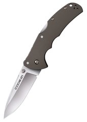 Нож складной Cold Steel Code 4 Spear Point, Metal Grey (CST CS-58PS)