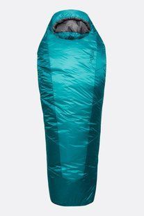 Спальний мішок Rab Solar Eco 2 Wmns, (-2&deg;C), 170 см - Left Zip, Tasman (QSS-11-TAS-REG-LZ)