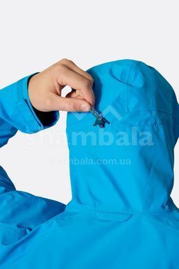 Мембранна куртка чоловіча Rab Downpour Jacket, Tempest Blue, S (RB QWI-06-TMB-SML)