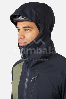 Мембранная мужская куртка Rab Cinder Kinetic Jacket, Beluga, LRG (QWH-61-BEL-LRG)