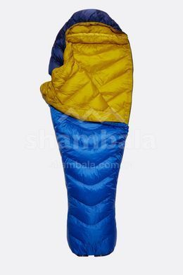 Спальний мішок Rab Neutrino 200 Regular, (-1&deg;C), 185 см - Left Zip, Nightfall Blue (QSM-89-NFB-REG-LZ)