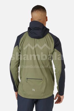 Мембранная мужская куртка Rab Cinder Kinetic Jacket, Beluga, LRG (QWH-61-BEL-LRG)