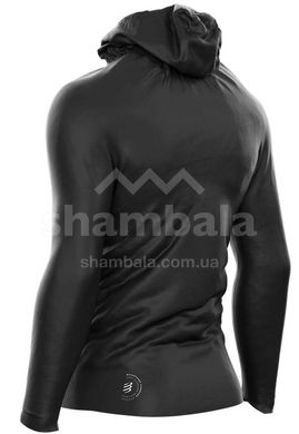 Мембранная мужская куртка Compressport Hurricane Waterproof 10/10 Jacket, Black, M (CMS AM00009B.990-M)