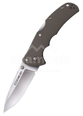 Нож складной Cold Steel Code 4 Spear Point, Metal Grey (CST CS-58PS)