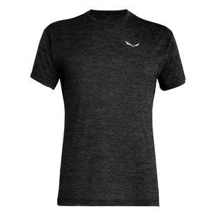 Футболка чоловіча Salewa PUEZ MELANGE DRY M S/S TEE, Black Out Melange, 46/S (26537/0911 46/S)