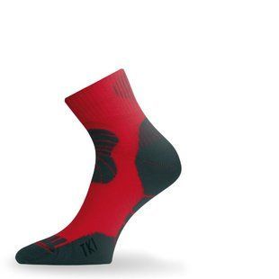 Термоноски трекинговые Lasting TKI, Red/Black, S (TKI-308S)