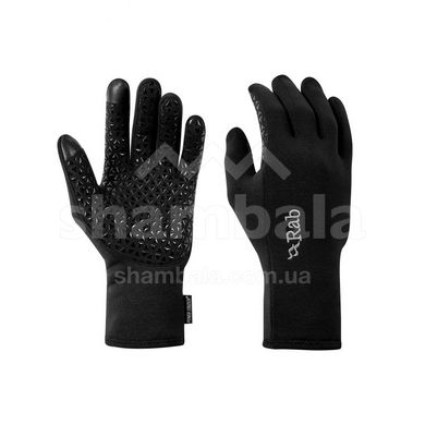 Рукавички Rab Power Stretch Contact Grip Gloves, Black, L (RB QAH-53-L)