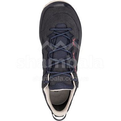 Кроссовки трекинговые женские LOWA Sirkos Evo GTX LO W, Navy/Redwood, 39 (320805-5946-39.0)