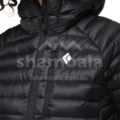 Жіночий легкий пуховик Black Diamond W Deploy Down 1.0 Hoody, Black, L (BD 7440930002LRG1)