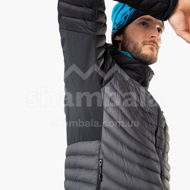 Мужской легкий пуховик для альпинизма Dynafit Radical DWN M Hood JKT, grey/black, 48/M (70914/0542 48/M)
