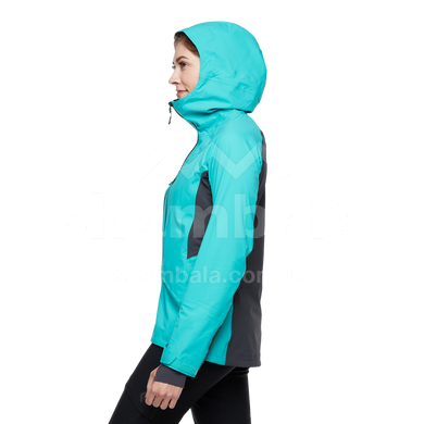 Мембранна жіноча куртка Soft Shell Black Diamond Dawn Patrol Hybrid Shell, XS - Dark Patina (BD 7450054050XSM1)