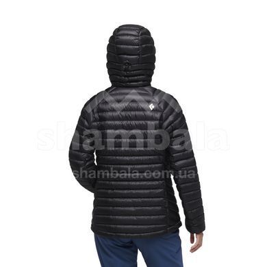Жіночий легкий пуховик Black Diamond W Deploy Down 1.0 Hoody, Black, L (BD 7440930002LRG1)