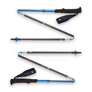 Трекінгові палки Black Diamond Distance Carbon Z, 125 см, Ultra Blue (BD 11253540311251)