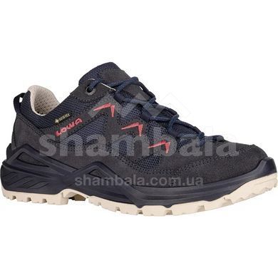 Кроссовки трекинговые женские LOWA Sirkos Evo GTX LO W, Navy/Redwood, 39 (320805-5946-39.0)