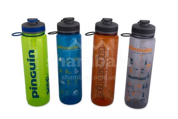 Фляга Pinguin Tritan Sport Bottle 2020 BPA-free, 1,0 L, Orange (PNG 805628)