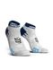Носки Compressport Pro Racing Socks V3.0 Run Low, White/Blue, T1 (RSLV3-00BL-T1) - 2020