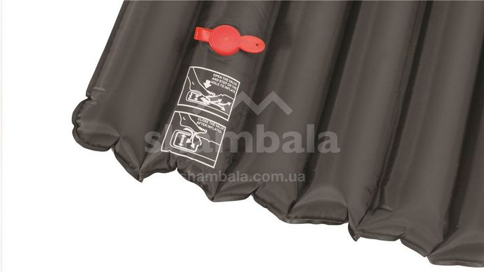 Килимок надувний Easy Camp Hexa Mat, 185x45x6 см, Black (5709388081445)
