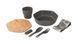 Набор пласт. посуды Robens Leaf Meal Kit Anthracite (690275)