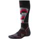 Шкарпетки чоловічі Smartwool PhD Ski Medium Pattern Black/Red, р. L (SW SW018.626-L)