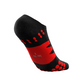 Шкарпетки Compressport No Show Socks, Black/Red, T1 (7630102520996)