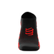 Шкарпетки Compressport No Show Socks, Black/Red, T1 (7630102520996)