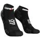 Шкарпетки Compressport Pro Racing Socks V3.0 Run Low Smart, Black, T1 (RSLV3-9999-T1)