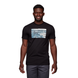 Футболка чоловіча Black Diamond Aerial View Tee, Black, р.L (BD 7302180002LRG1)