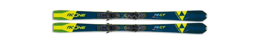 Лыжи горные трассовые Fischer RC ONE 78 GT Twin Powerrail, 157 см (A09519)