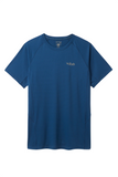 Футболка чоловіча Rab Sonic Tee, Tempest Blue, M (RB QCC-55-TMB-MED)