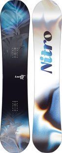 Жіночий сноуборд Nitro Lectra Leaf, Black, 142 cm (NTR 833134.BLK-142)