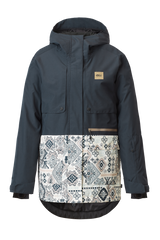 Горнолыжная женская теплая мембранная куртка Picture Organic Glawi W 2023, dark blue, S (WVT269B-S)