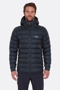 Зимний мужской пуховик Rab Electron Hoody, Beluga, XXL (QDB-69-BEL-XXL)