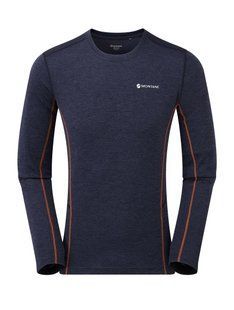 Футболка мужская Montane Dart Long Sleeve T-Shirt, Antarctic Blue, S (5056237062682)