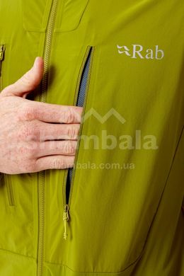 Чоловіча куртка Soft Shell Rab Borealis Jacket, Graphene, XXL (RB QWS-35.GR-XXL)