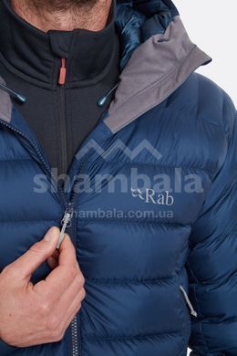Зимний мужской пуховик Rab Electron Hoody, Beluga, XXL (QDB-69-BEL-XXL)