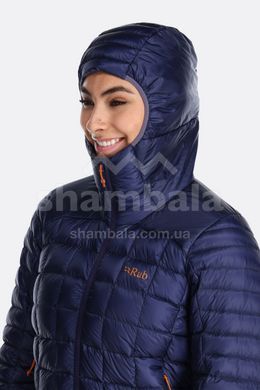 Женский легкий пуховик Rab Mythic Alpine Light Jacket Wmns, Orion Blue, 14 (QDB-48-ORB-14)
