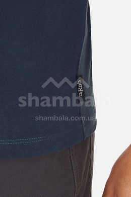 Футболка чоловіча Rab Basecamp 3 Peaks Tee, Beluga, S (RB QCC-05-BEL-SML)
