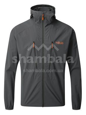 Куртка мужская Soft Shell Rab Borealis Jacket, Graphene, XXL (RB QWS-35.GR-XXL)