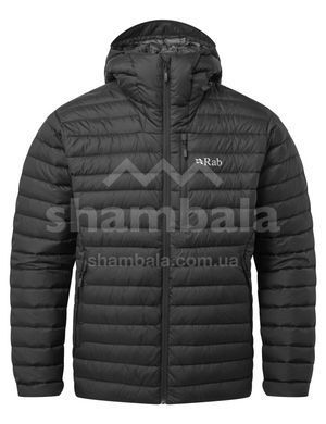 Мужской легкий пуховик Rab Microlight Alpine Jacket, Black, S (RB QDB-12-B-S)