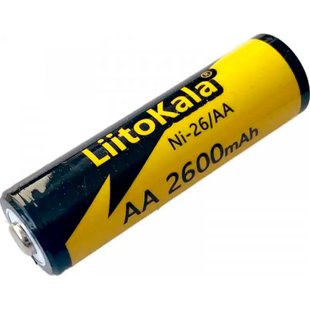 Акумулятор LiitoKala Ni-26/AA 1.2V AA, 2600mAh (Ni-26/AA)