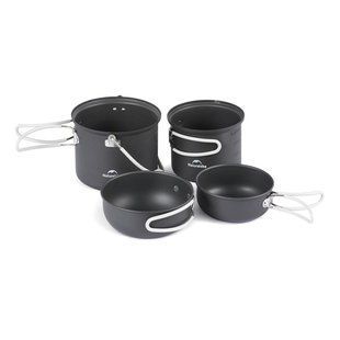 Набір посуду Naturehike NH18T018-G, Grey (6927595785515)