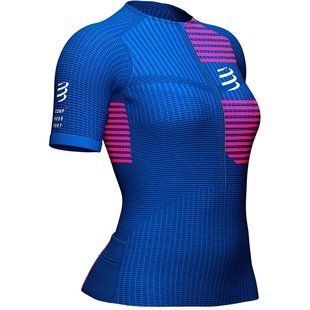 Жіноча футболка Compressport Tri Postural SS Top W 2021, Blue Lolite, S (AW00091B 512 00S)