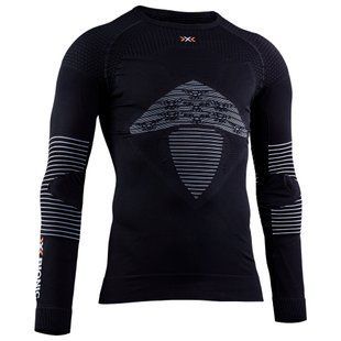 Термокофта мужская X-Bionic Energizer 4,0 Shirt Round Neck LG SL, Opal Black/Artic White, р.L (XB NG-YP06W19M.B002-L)